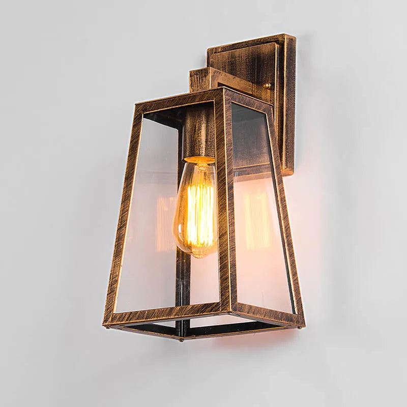 Arandela de parede, Luminária de parede retangular, Arandela estilo industrial