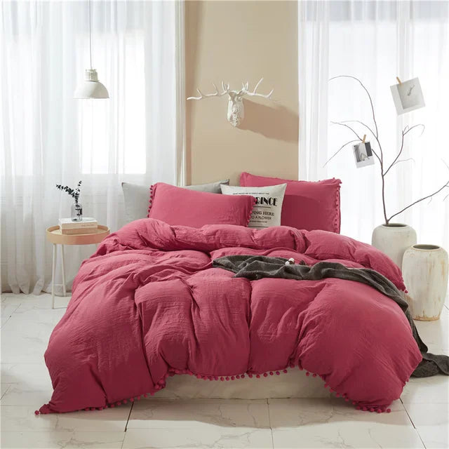 Jogo de Cama Americano Edredom + Fronha, Roupa de Cama