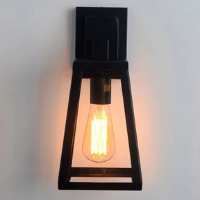 Arandela de parede, Luminária de parede retangular, Arandela estilo industrial