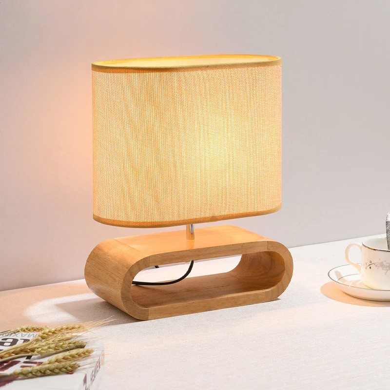 Abajur, Abajur de mesa, abajur de quarto, abajur para quarto, Abajur de Bambu, Abajur de Madeira