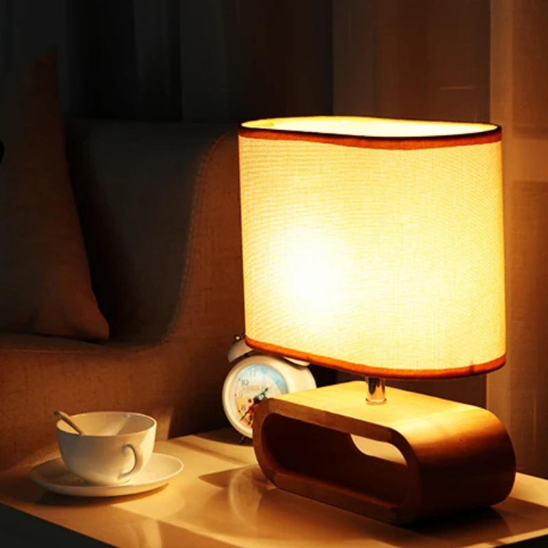 Abajur, Abajur de mesa, abajur de quarto, abajur para quarto, Abajur de Bambu, Abajur de Madeira