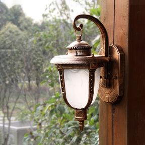 Arandela Colonial Vintage, Arandela para Exteriores, Iluminação de Fachada Colonial, Luminária Colonial para Jardim