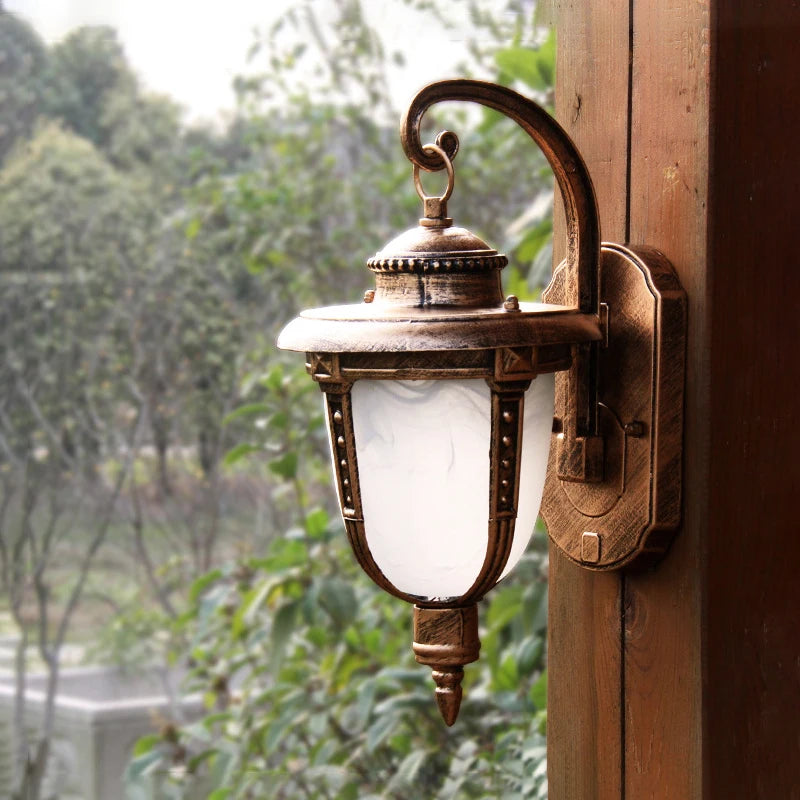 Arandela Colonial Vintage, Arandela para Exteriores, Iluminação de Fachada Colonial, Luminária Colonial para Jardim
