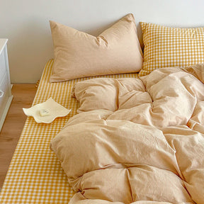 Jogo de Cama, Roupa de Cama, Jogo de Cama Xadrez, Conjunto de Cama, Jogo de Cama de Casal