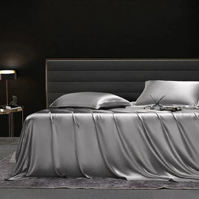 Jogo de Cama Cetim de Seda 4 Peças