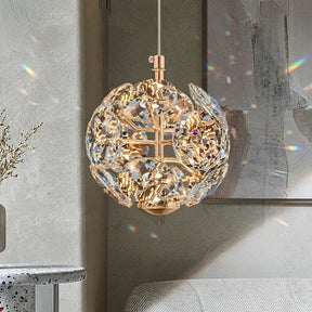 Lustre de Cristal K9 Compacto para Cabeceira