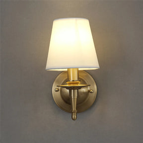 arandela vintage, arandela de tecido, arandela retrô, iluminação decorativa, arandela clássica