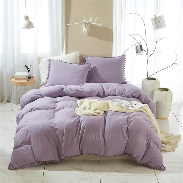 Jogo de Cama Americano Edredom + Fronha, Roupa de Cama