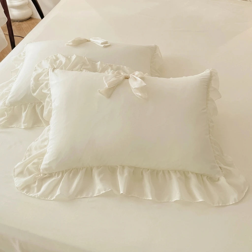 Jogo de Cama com Babados 3 Peças
