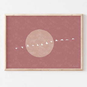 Quadro Decorativo Alpes Japoneses Kit 3 Peças