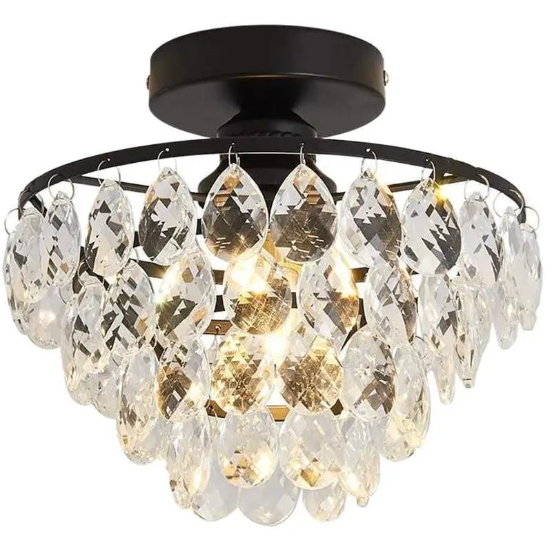 Plafon de Cristal Francês de Sobrepor