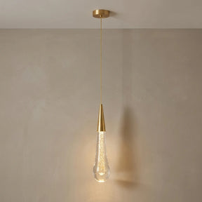 Pendente de Cristal LED Linear Moderno
