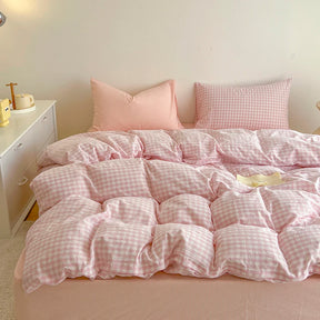 Jogo de Cama, Roupa de Cama, Jogo de Cama Xadrez, Conjunto de Cama, Jogo de Cama de Casal