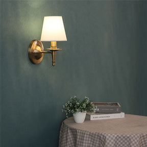 arandela vintage, arandela de tecido, arandela retrô, iluminação decorativa, arandela clássica