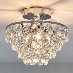 Plafon de Cristal Francês de Sobrepor