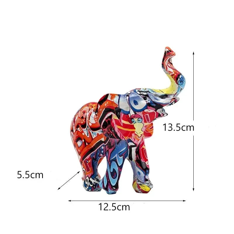 Estatueta Decorativa Elefante, Escultura de Elefante, Estátua de Elefante