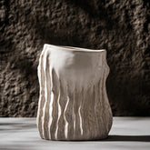 Vaso Decorativo Orgânico Coral Wabi-Sabi