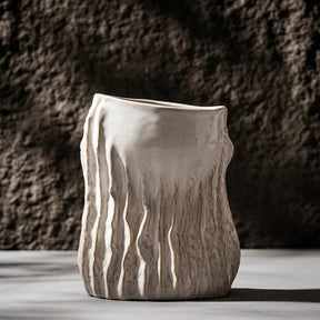 Vaso Decorativo Orgânico Coral Wabi-Sabi