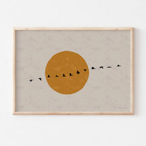 Quadro Decorativo Alpes Japoneses Kit 3 Peças