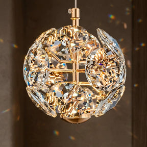 Lustre cristal K9 detalhe