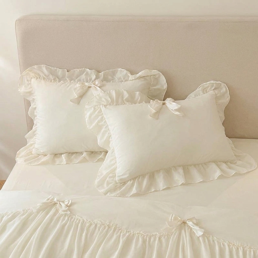 Jogo de Cama Duvet com Babados 3 Peças
