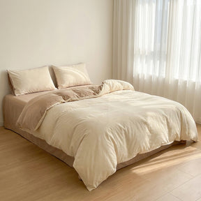 Jogo de Cama Duvet Liso Super Macio
