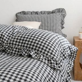 Jogo de Cama Duvet Xadrez 3 Peças