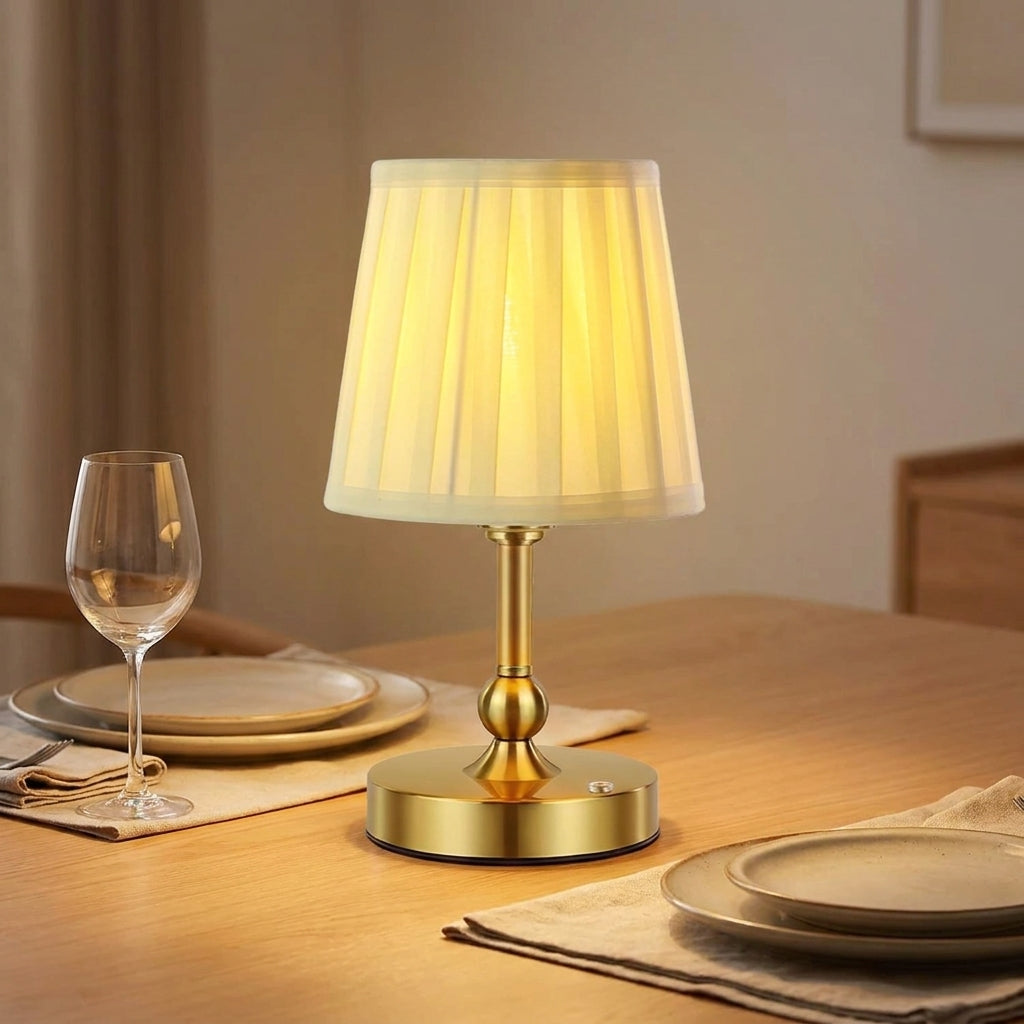 Luminária de Mesa Sem Fio Recarregável Touch